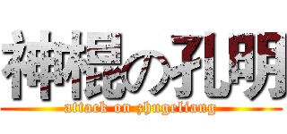 神棍の孔明 (attack on zhugeliang)