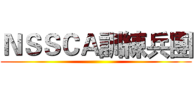 ＮＳＳＣＡ訓練兵團 ()