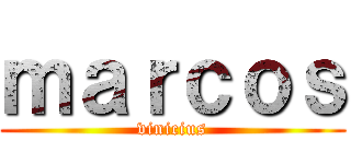 ｍａｒｃｏｓ (vinicius)