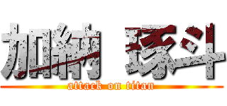 加納 琢斗 (attack on titan)