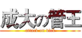 成大の管王 (attack on dick)