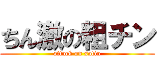 ちん激の粗チン (attack on sotin)