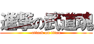 進撃の武道魂 (attack on titan)