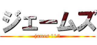 ジェームズ (james 115)