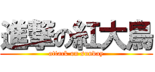 進撃の紅大鳥 (attack on sunday)
