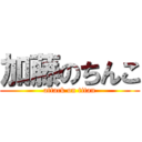 加藤のちんこ (attack on titan)