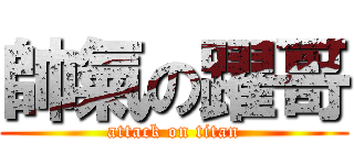帥氣の躍哥 (attack on titan)