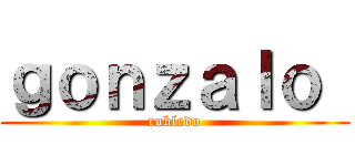 ｇｏｎｚａｌｏ  (robledo)