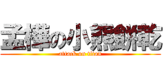 孟樺の小熊餅乾 (attack on titan)