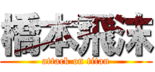 橋本飛沫 (attack on titan)