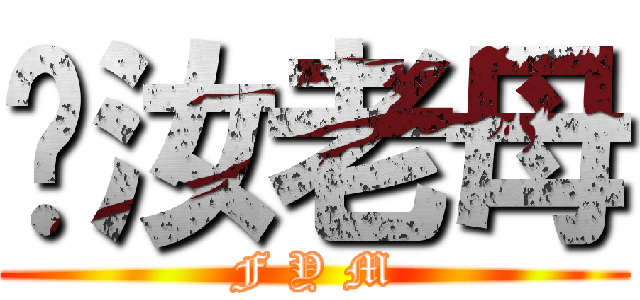 肏汝老母 (F Y M)