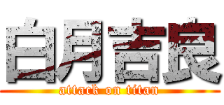 白月吉良 (attack on titan)