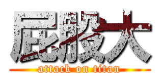 屁股大 (attack on titan)