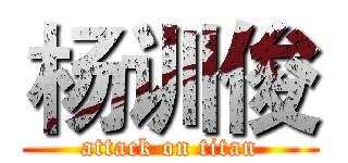 杨训俊 (attack on titan)