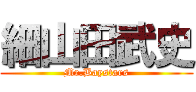 細山田武史 (Mr.Baystars)