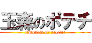 玉森のポテチ (tamamori on potechi)