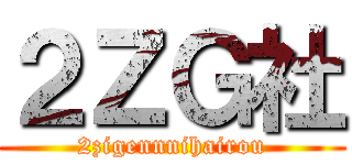 ２ＺＧ社 (2zigennnihairou)