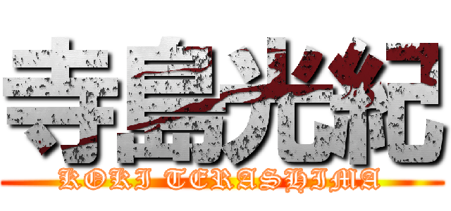 寺島光紀 (KOKI TERASHIMA)