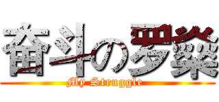 奋斗の罗燊 (My Struggle )