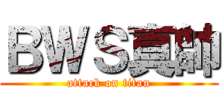 ＢＷＳ真帥 (attack on titan)