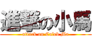 進撃の小馬 (attack on Caleb Ma)