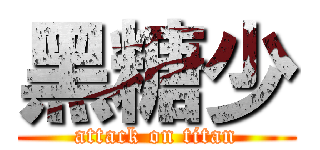 黑糖少 (attack on titan)