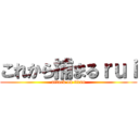 これから捕まるｒｕｉ (attack on titan)