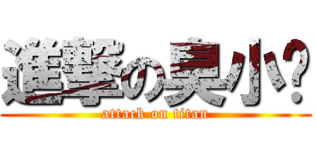 進撃の臭小妞 (attack on titan)