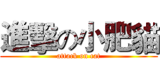 進擊の小肥貓 (attack on cat)