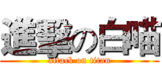 進擊の白喵 (attack on titan)