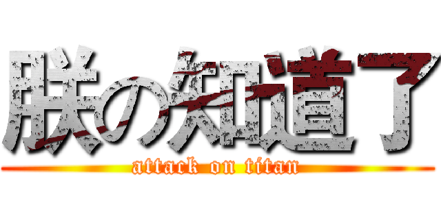朕の知道了 (attack on titan)