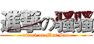 進撃の骚骚 (attack on Mrs.Sao)