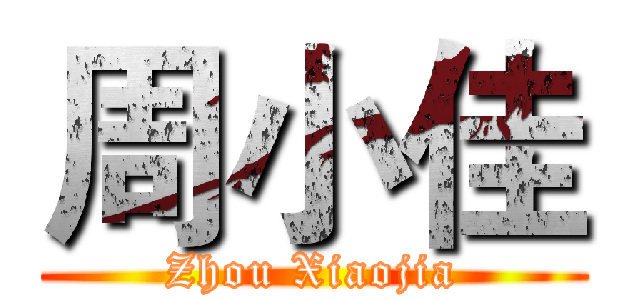 周小佳 (Zhou Xiaojia)