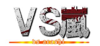 ＶＳ嵐 (vs arashi)