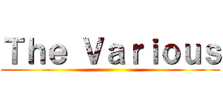 Ｔｈｅ Ｖａｒｉｏｕｓ ()