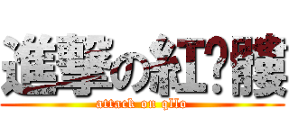 進撃の紅骷髏 (attack on qllo)