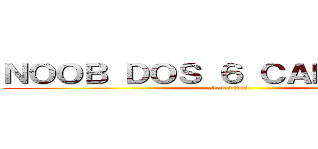 ＮＯＯＢ ＤＯＳ ６ ＣＡＭＩＮＨＯＳ (bem-vindo)