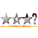 ★☆★♬ (attack on titan)