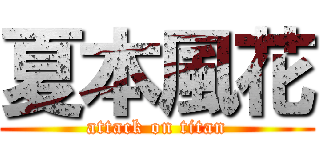 夏本風花 (attack on titan)