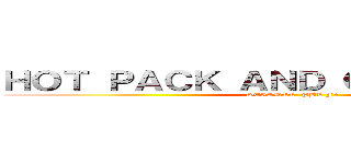 ＨＯＴ ＰＡＣＫ ＡＮＤ ＣＯＬＤ ＰＡＣＫ (SCIENCE  PBL F3)