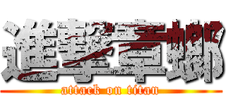 進撃章螂 (attack on titan)