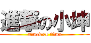 進撃の小坤 (attack on titan)