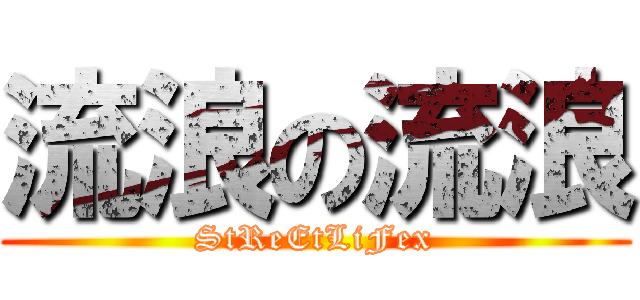 流浪の流浪 (StReEtLiFex)