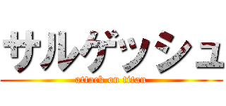 サルゲッシュ (attack on titan)