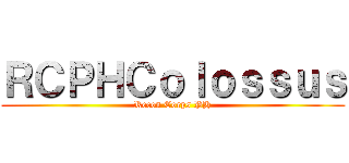 ＲＣＰＨＣｏｌｏｓｓｕｓ (Recon Corps PH)