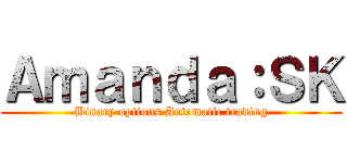 Ａｍａｎｄａ：ＳＫ (Binary options Automatic trading)