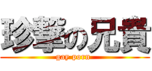 珍撃の兄貴 (gay porn )