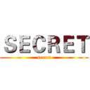 ＳＥＣＲＥＴ (secret)