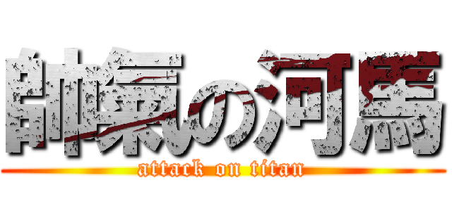 帥氣の河馬 (attack on titan)