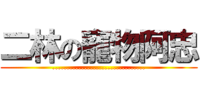二林の寵物阿忠 (................................)
